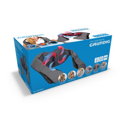 Shiatsu massageapparat fra Grundig til nakke og krop