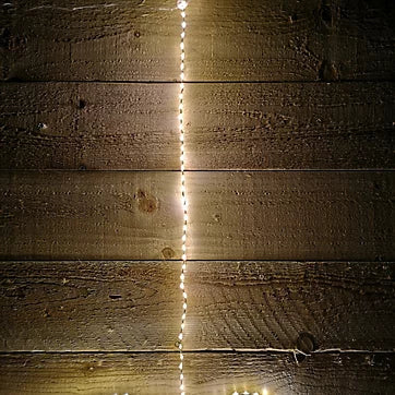 Hjerteformet Hængedekoration med 160 LED-lys – Perfekt til Julebelysning i Haven