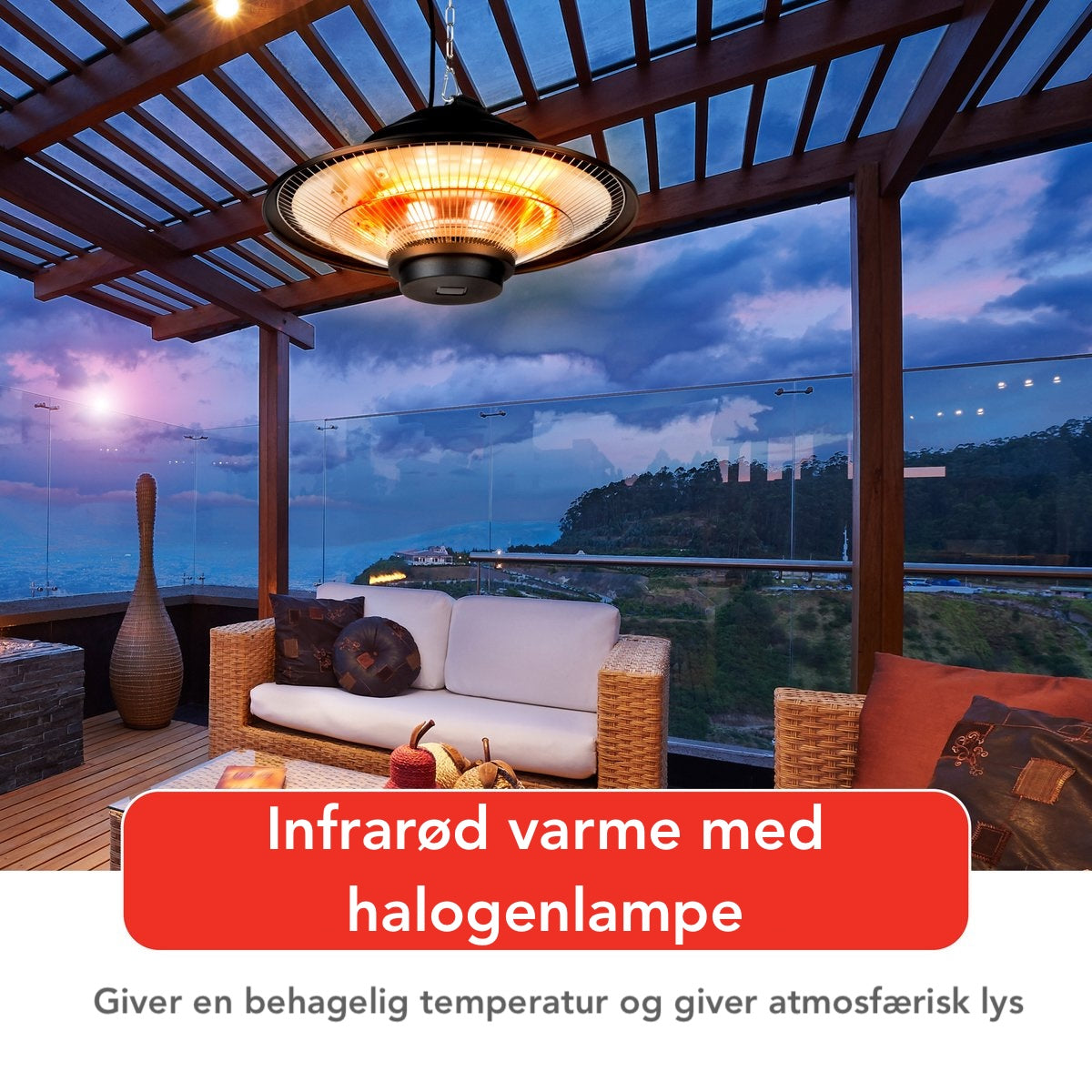Elektrisk Terrassevarmer fra Alpina