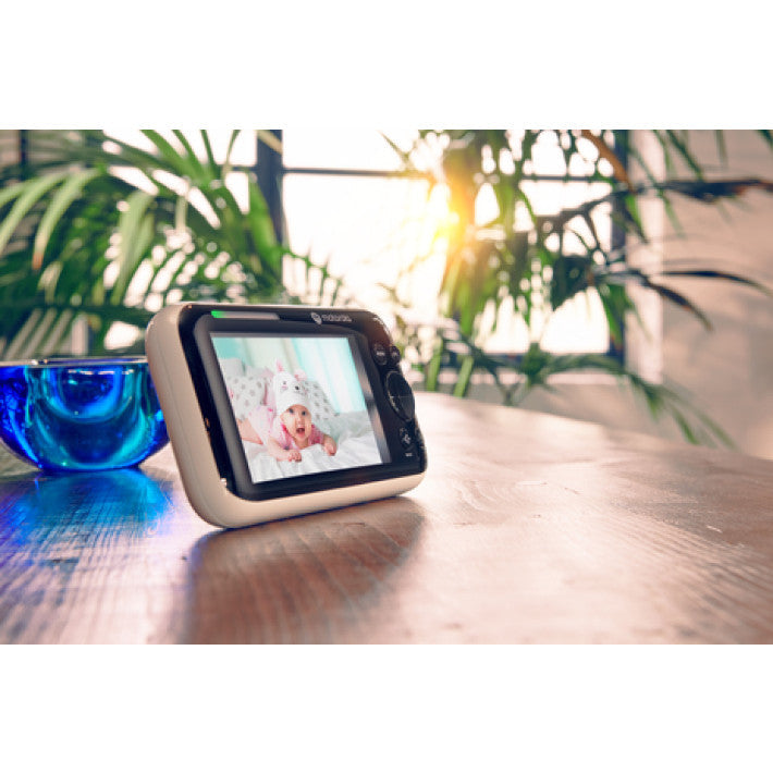 To-vejs Babyalarm med 5,0" Farveskærm og Digitalt Zoomkamera