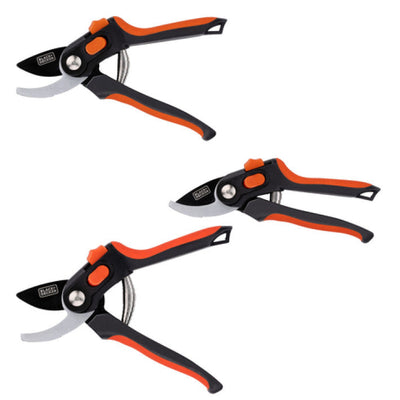 Black+Decker Beskærersaks – 20,3 cm med 13 mm Skærekapacitet