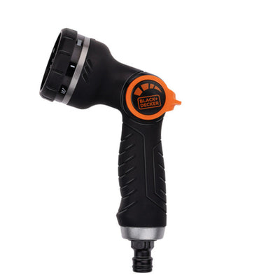 Black+Decker Deluxe Vandingssæt med Havebruser – 8 Sprøjtemønstre