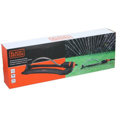 Black & Decker Sprinkler med 19 Huller – Effektiv Vanding til Hele Haven