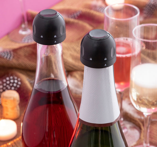 Genanvendelige flaskepropper til champagne - We Do Better