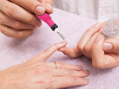 Elektrisk Neglefræser til Manicure og Pedicure – Pink