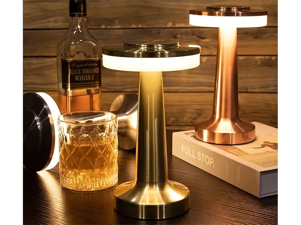 Touch Trådløs Bordlampe med 3 Lysindstillinger
