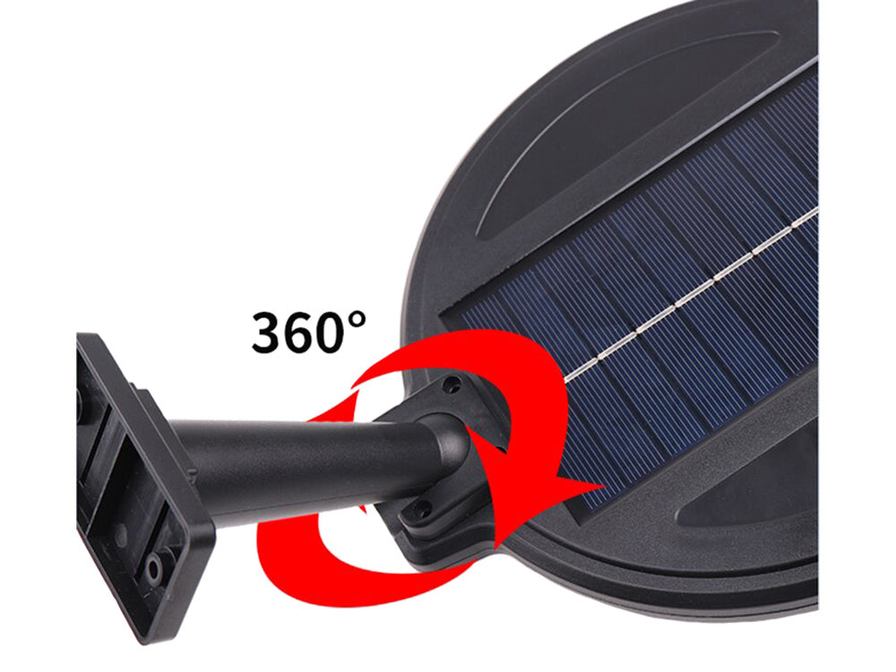 Solcelle lampe med 150 LED pærer med bevægelsessensor - We Do Better