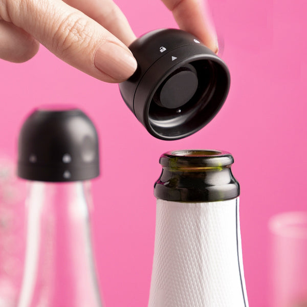 Genanvendelige flaskepropper til champagne - We Do Better
