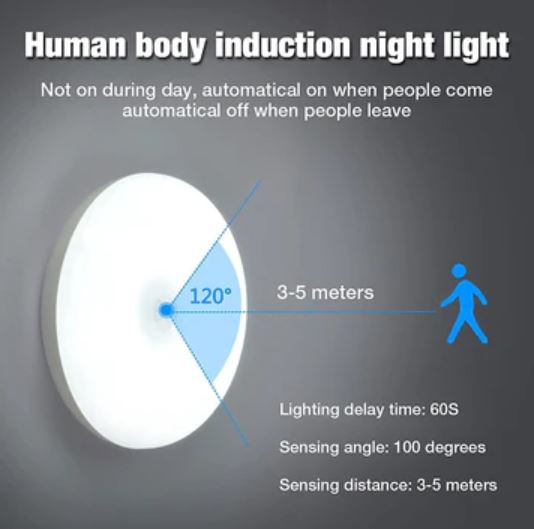 LED LAMPE MED BEVÆGELSESENSOR - We Do Better
