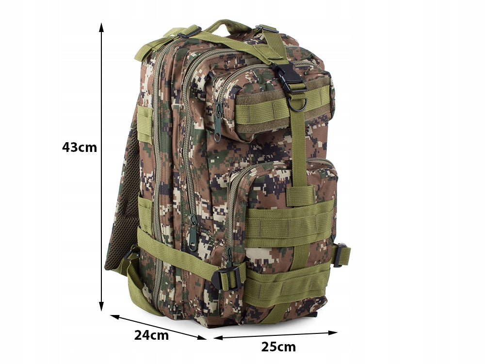 Militær Taktisk Rygsæk 30L - Multifunktionel og Robust
