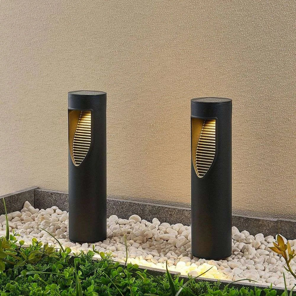 Grundig Solcelledrevet LED Lampe - 3 Pak