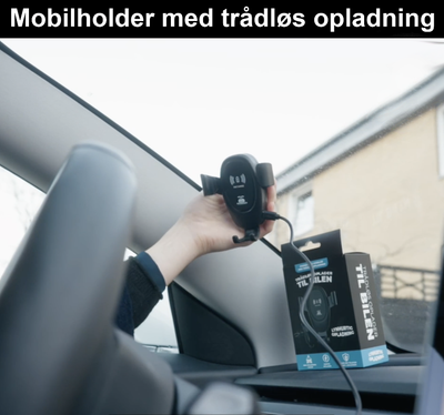 Mobilholder med trådløs opladning - We Do Better