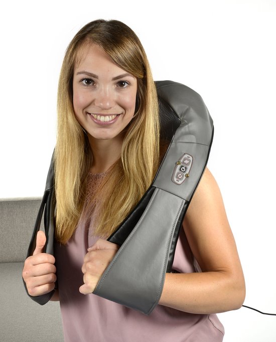 Shiatsu massageapparat fra Grundig til nakke og krop