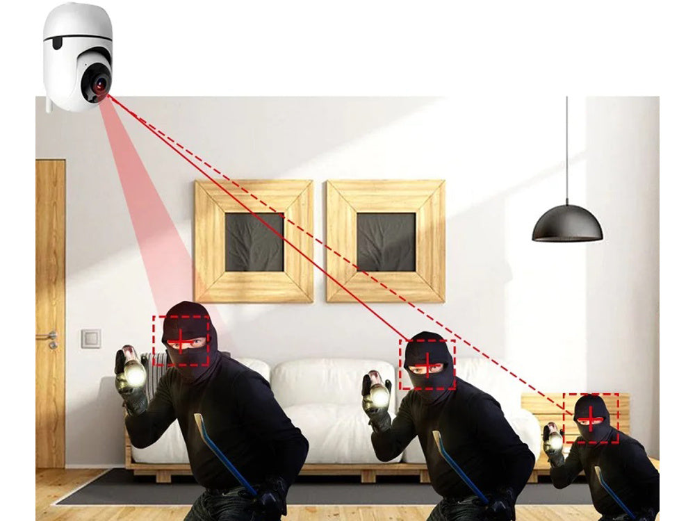 Wi-Fi IP Kamera med To-Vejs Audio til Børneovervågning