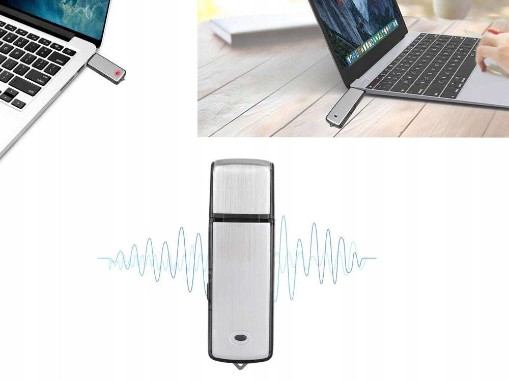 Mini USB Spy Recorder – Diskret Lydoptager