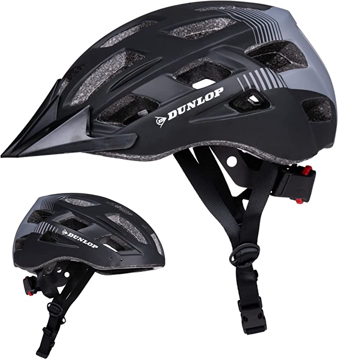 Dunlop Cykelhjelm med LED lys - We Do Better