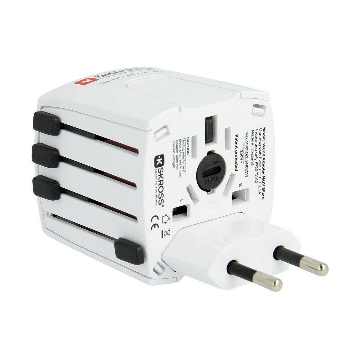 Universal rejsestikadapter Skross 1302180