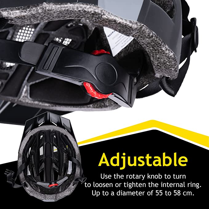Dunlop Cykelhjelm med LED lys - We Do Better