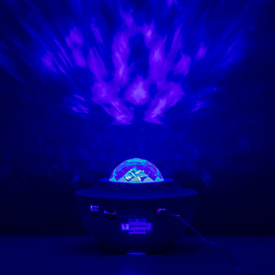 Laser Stjernehimmel Projektor med Højttaler – Skab Magisk Stemning med Lys og Musik