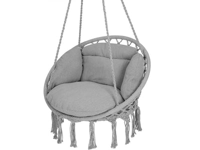 Hængestol/køje med Pude – Boho Storkerede til Have, Hjem & Balkon