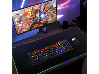 Gaming Musemåtte XXL Oplyst med LED