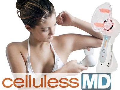 Anti-Cellulite Vakuum Massager med LED Celluless MD til Kroppen