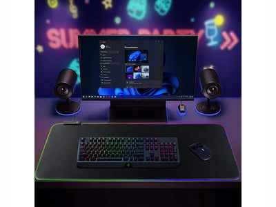 Gaming Musemåtte XXL Oplyst med LED