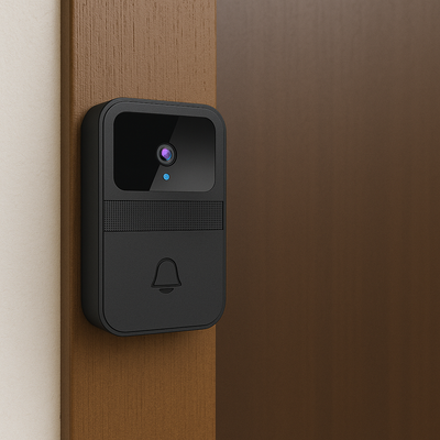 Trådløs dørklokke med Kamera, tovejskommunikation & stemmeændring