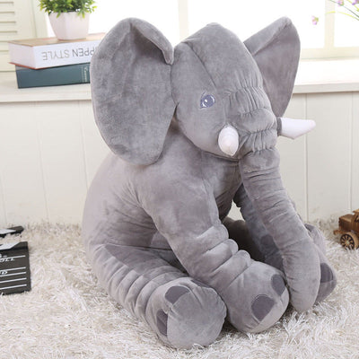 Elefant-krammebamse 60cm