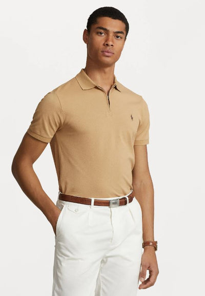 Ralph Lauren Polo - Slim Fit med Lynlås og Stretch