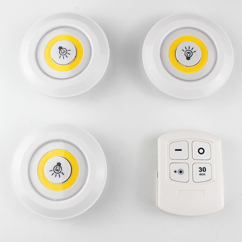 3-Pak LED Belysning EKSTRA NEDSAT INKL. Fjernbetjening