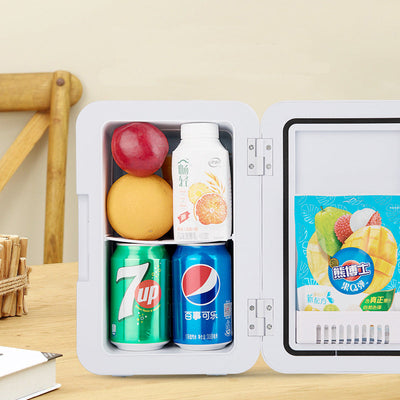 8L Mini Køleskab – Perfekt til Drikkevarer og Hudpleje
