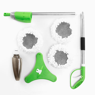 Triple Gulvmoppe med Spraydåse Trimoppy InnovaGoods
