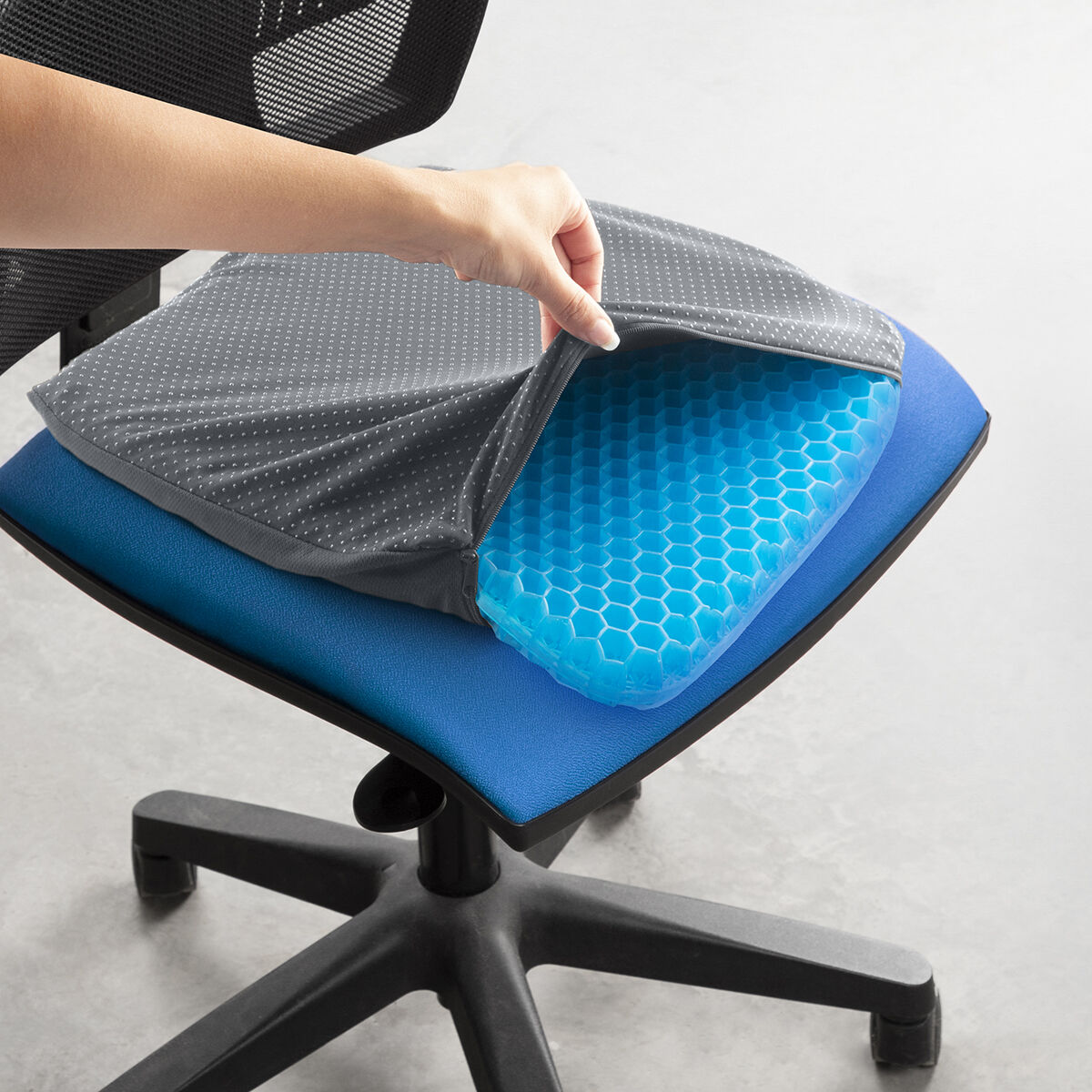 Ergonomisk Gel-Siddepude