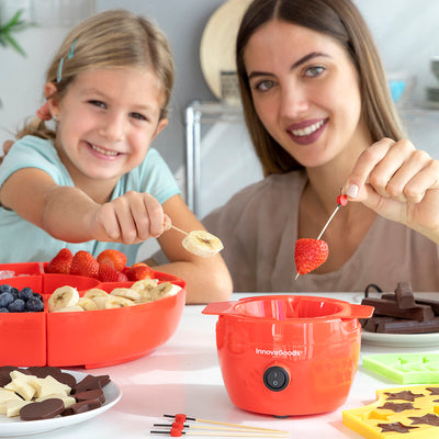 2-i-1-Jelly Bean og Chokolade Fondue Machine Yupot InnovaGoods
