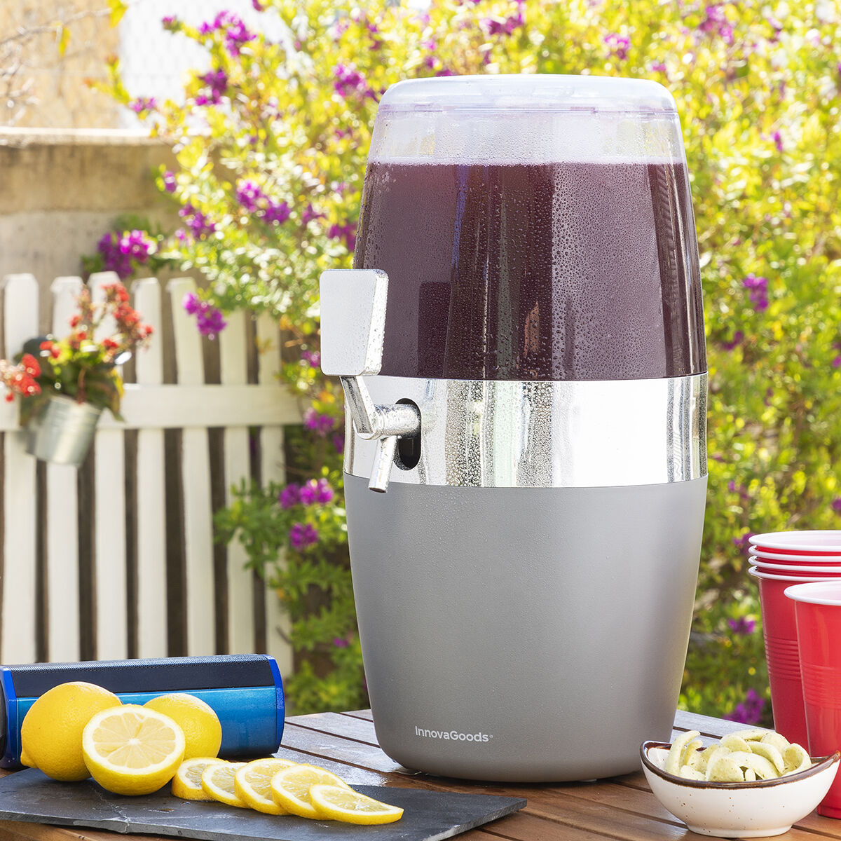 Køle drikke Dispenser - Perfekt til Fester og Hygge med Familie og Venner