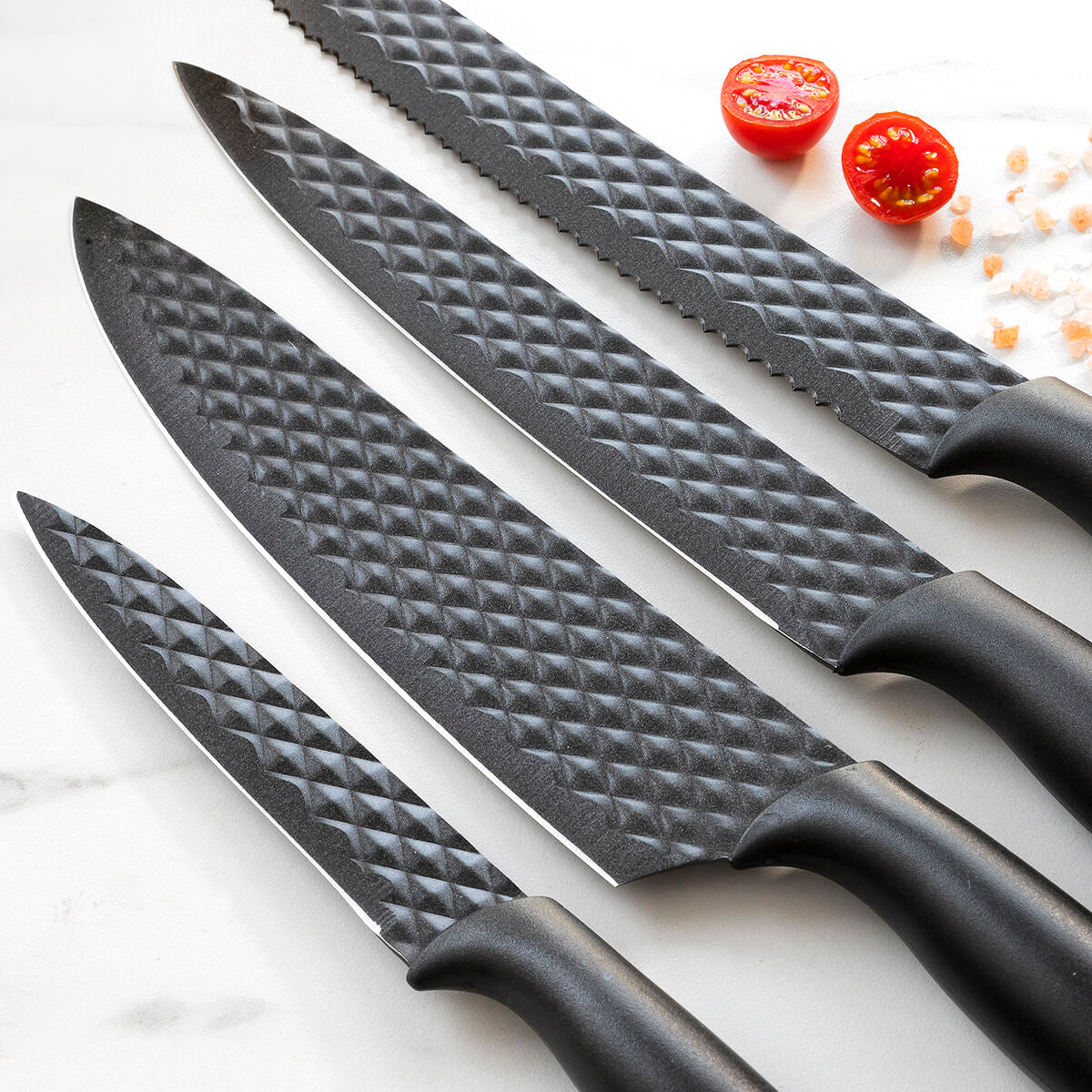 Diamant knivsæt Shard InnovaGoods 6 Dele