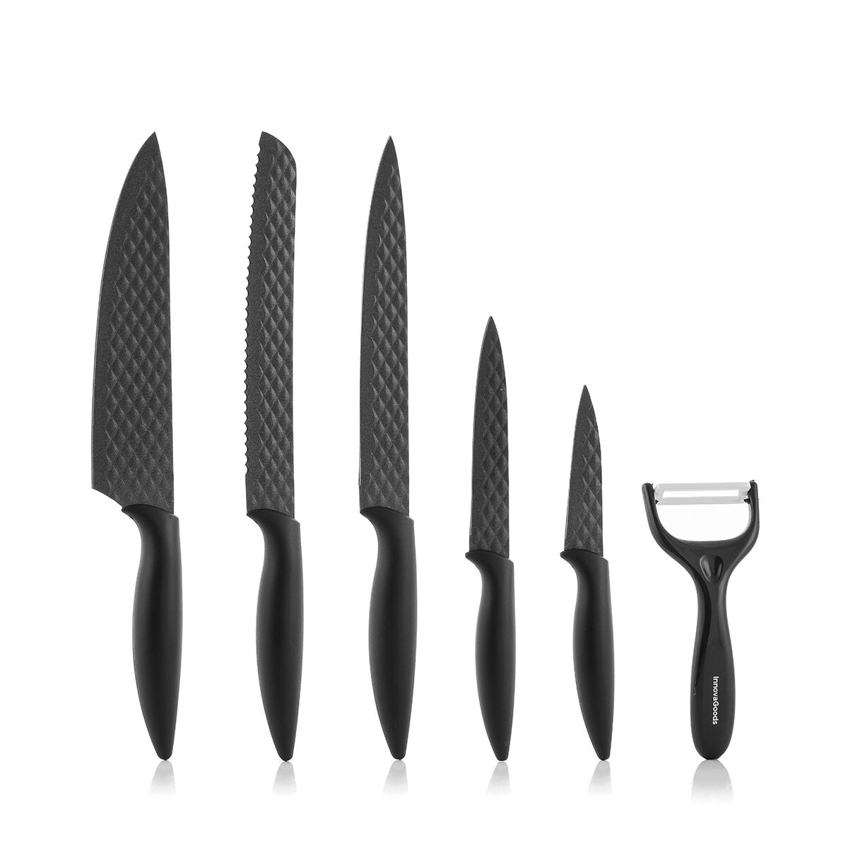 Diamant knivsæt Shard InnovaGoods 6 Dele