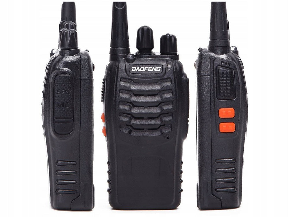 Walkie Talkies Sæt 2 stk. Kraftig med lang Rækkevide