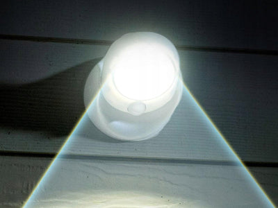 LED 360 Batterilampe med Bevægelsesdetektor