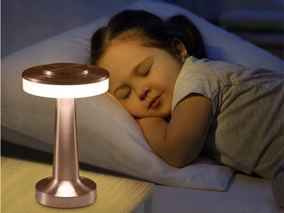Touch Trådløs Bordlampe med 3 Lysindstillinger