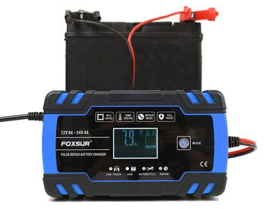 Automatisk Biloplader med 12V 24V