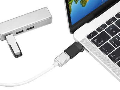 Adapter USB-C til USB 3.0 Sort