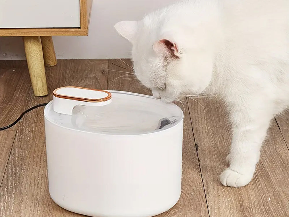 Automatisk Vandfontæne til Kat & Hund - Med Filter