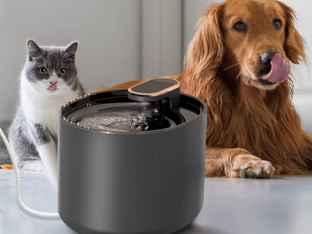 Automatisk Vandfontæne til Kat & Hund - Med Filter