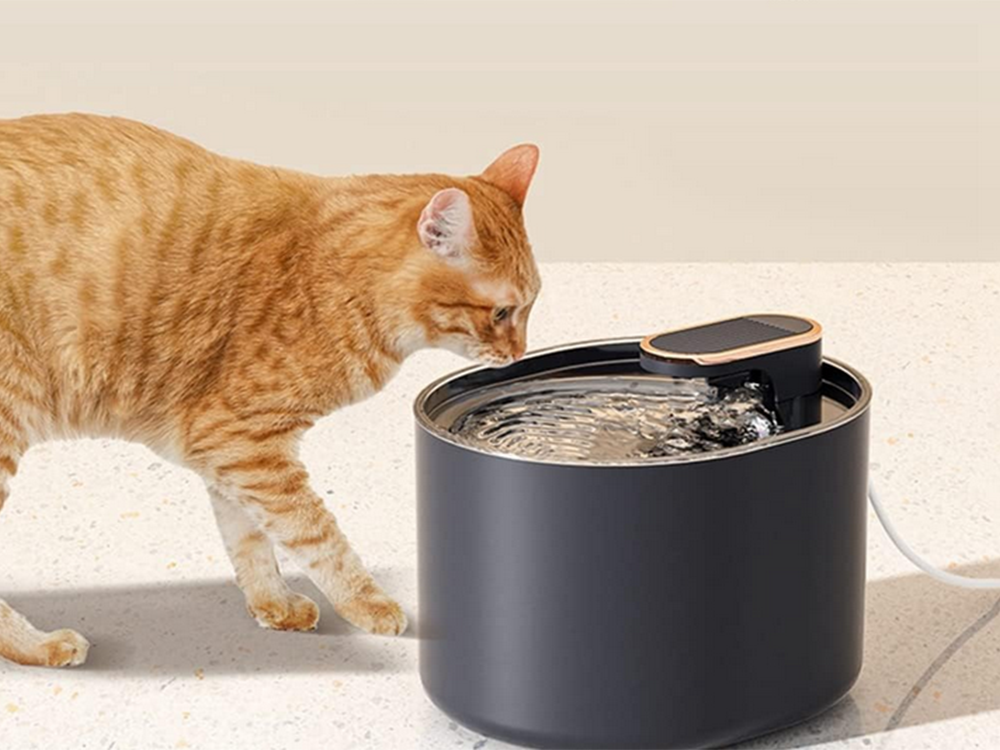 Automatisk Vandfontæne til Kat & Hund - Med Filter