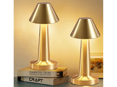 Smart Lampe med Touch Funktion – 3-Trins Lys & Genopladelig Batteri