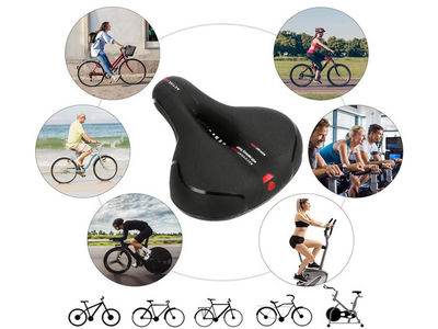Sports cykelsadel: Ultra-Komfort med Refleks & Ventilation