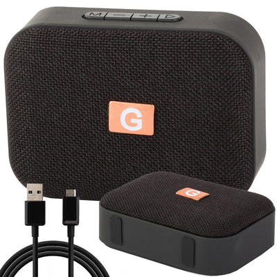Kompakt Trådløs Bluetooth Højttaler med FM Radio