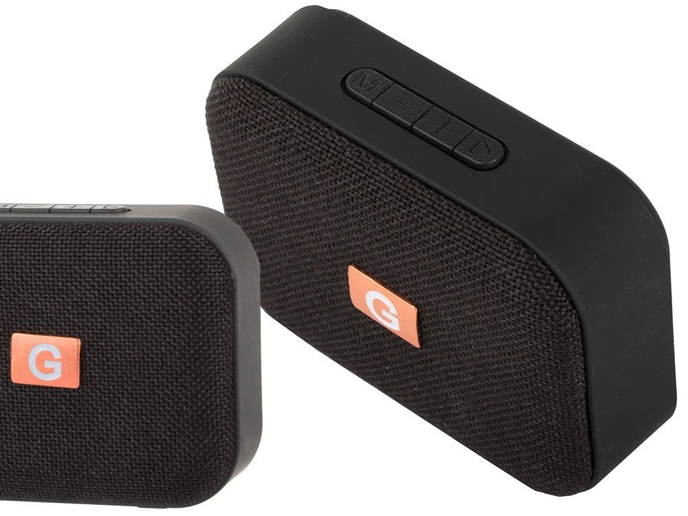 Kompakt Trådløs Bluetooth Højttaler med FM Radio